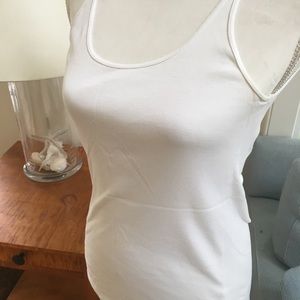 Eileen Fisher crisp white tank top. I/S.